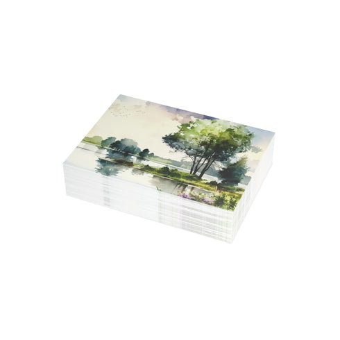 Summer Day by the Lake - Fine Art Greeting Cards